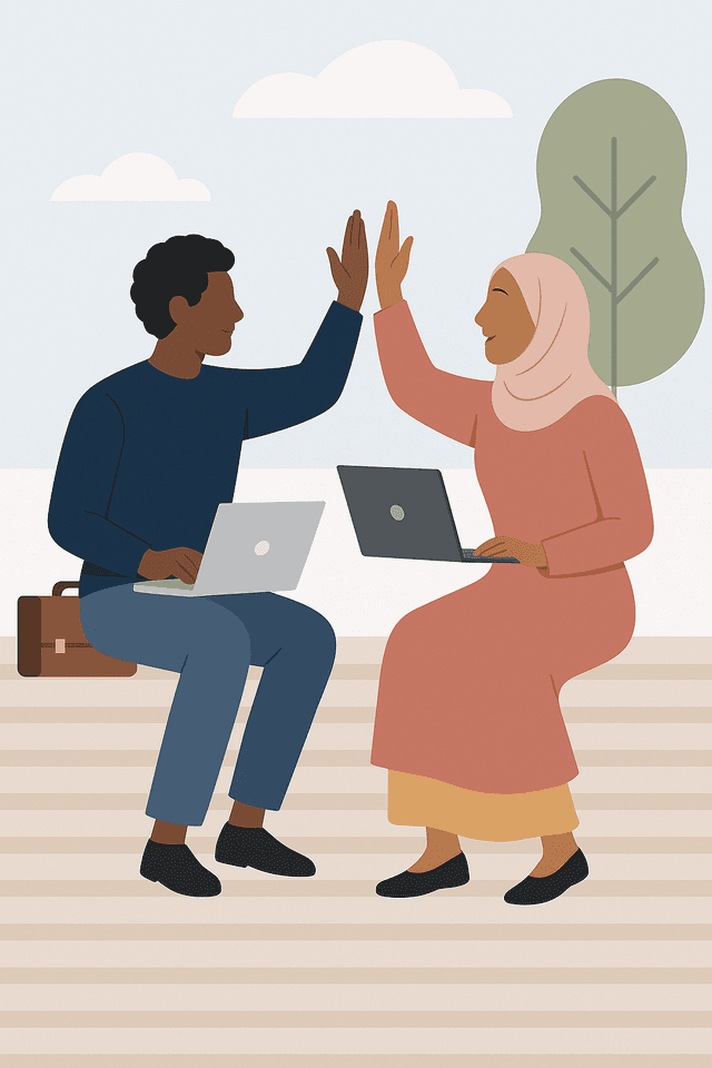 Contact Us Illustration