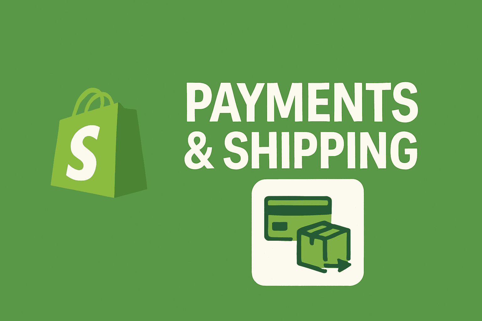 Payment and Shipping